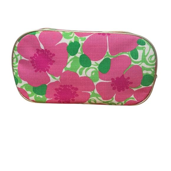 NWOT LILLY PULITZER Estée Lauder Floral PVC Women’s Cosmetic Bag Make Up Case - Picture 2 of 7